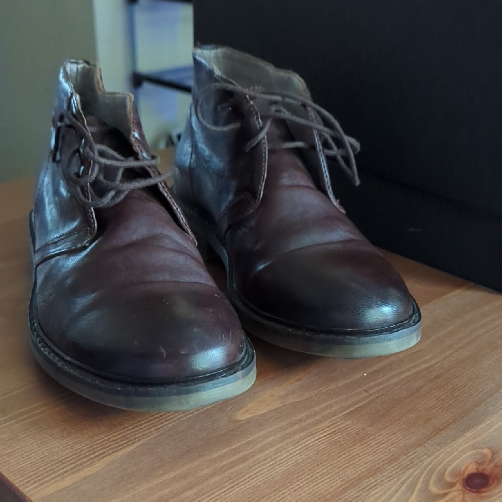 Men's Brown Leather Boots
